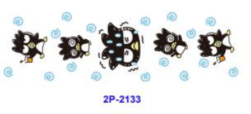 Update DIY Bad Badtz-Maru pen stickers