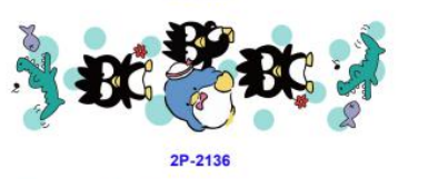 Update DIY Bad Badtz-Maru pen stickers