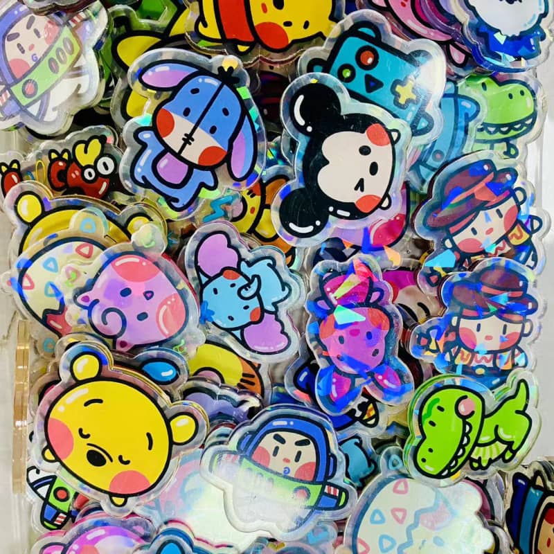 Special offer 4cm Shiny Disney Acrylic