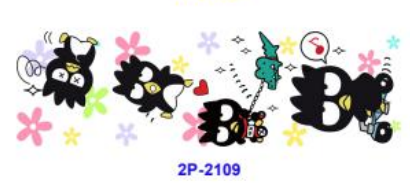 Update DIY Bad Badtz-Maru pen stickers