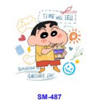 Updated Special Price DIY Crayon Shin-chan Iron-on Stickers for Clothes