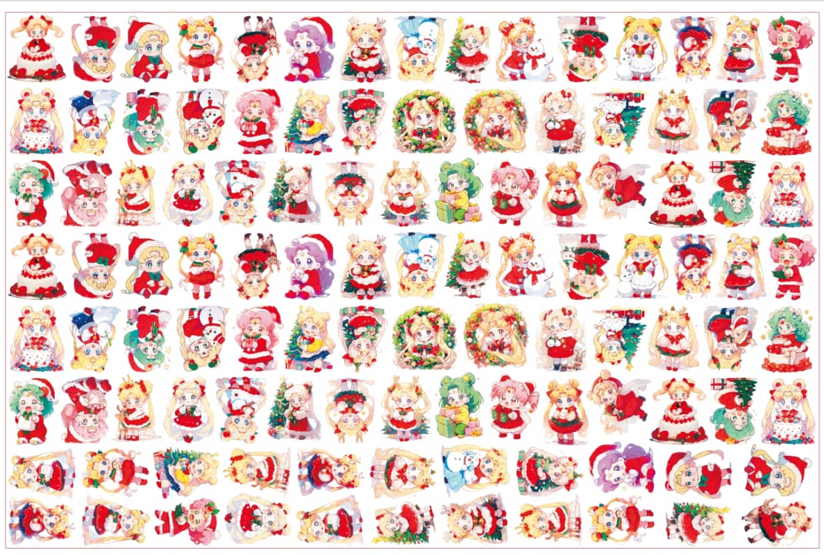 2/4cm Christmas Bishoujo~Acrylic