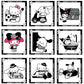 Square 4/8cm cc+sanrio ~Acrylic