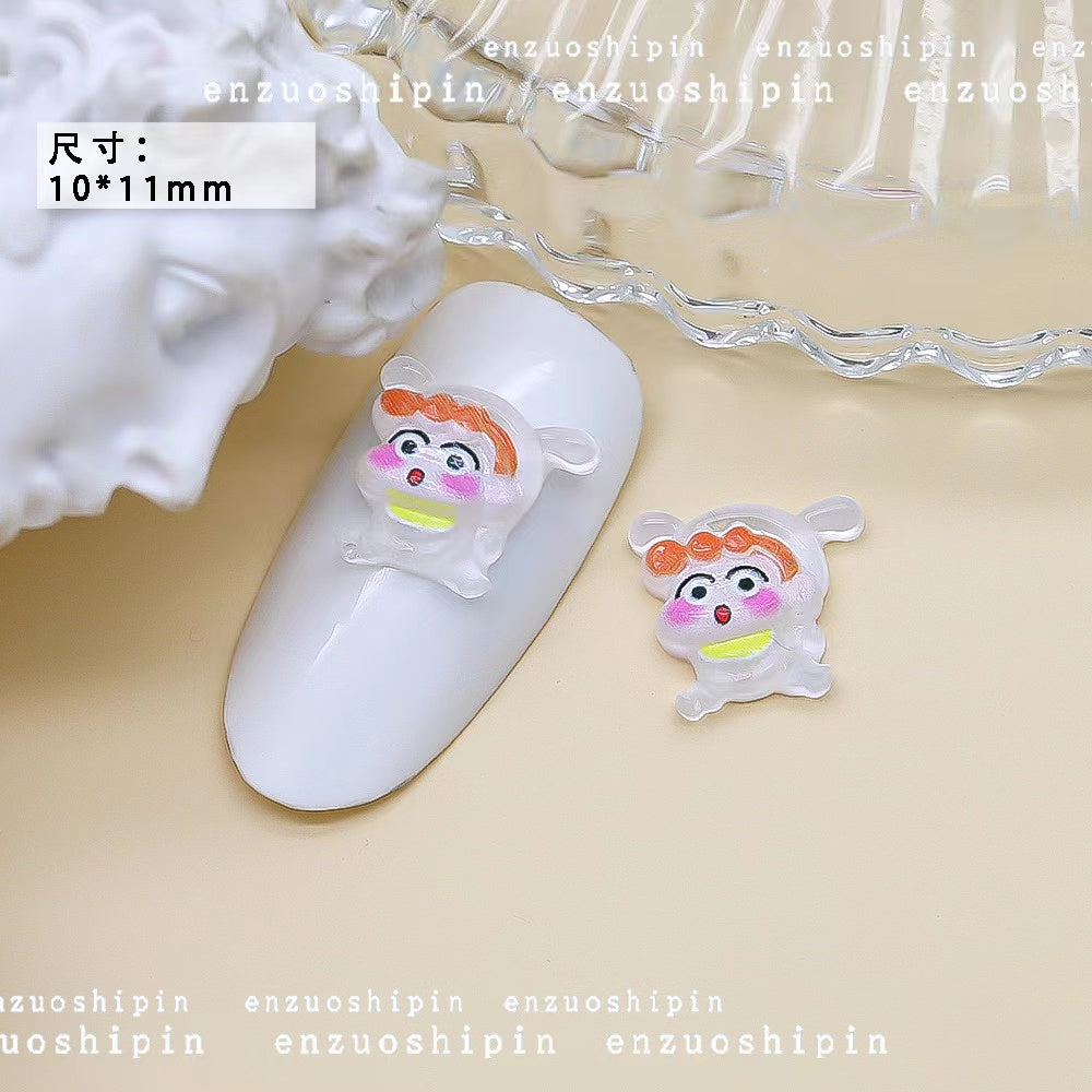 Shin-chan nail parts