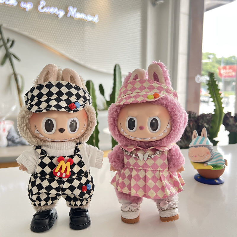 LABUBU stuffed animal outfit collection