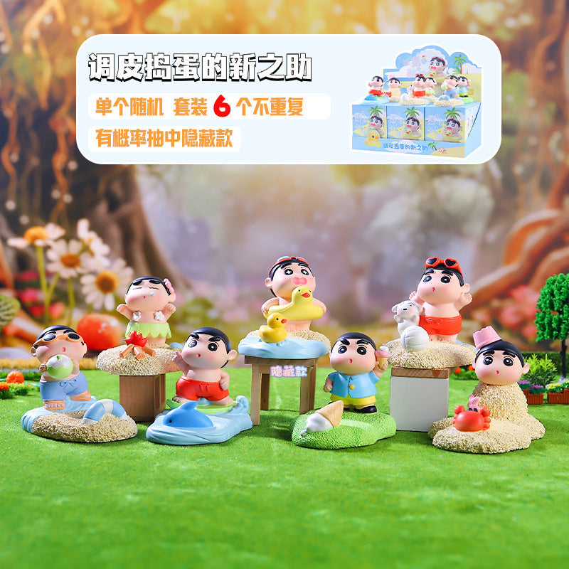 [A28] Crayon Shin-chan Smartphone Stand Blind! Box