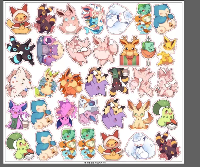 4/8cm pokemon ~ acrylic