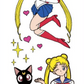 Updated DIY [Kirby + Sailor Moon + Snoopy + Mario + Spongebob + Other] Pen Stickers