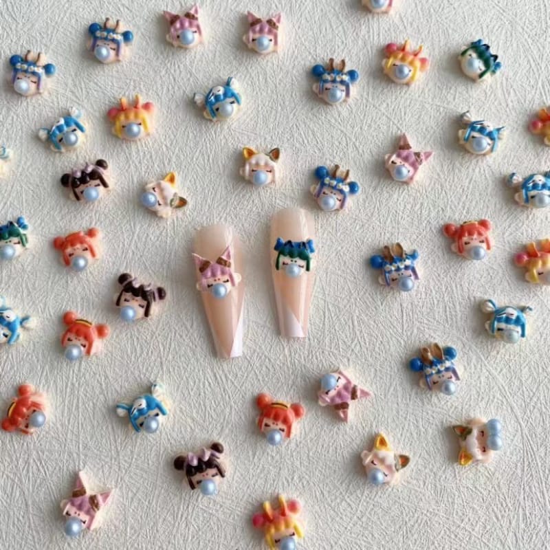 Bubble Girls Nail Parts