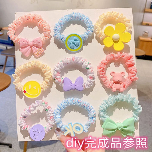 在庫追加しました ヘアゴムDIY用-花シリーズ