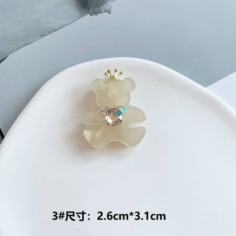 Hair cabochon decoration parts